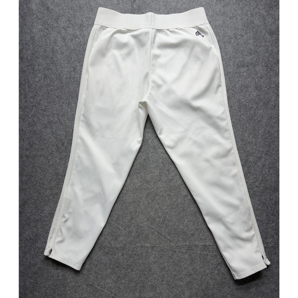 Adidas Pants Mens Medium White Tiro Training Soccer Joggers Climacool AZ3077 - Picture 12 of 16